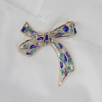 Middle Ancient Style Hollow Yaxa sancaqları - purple