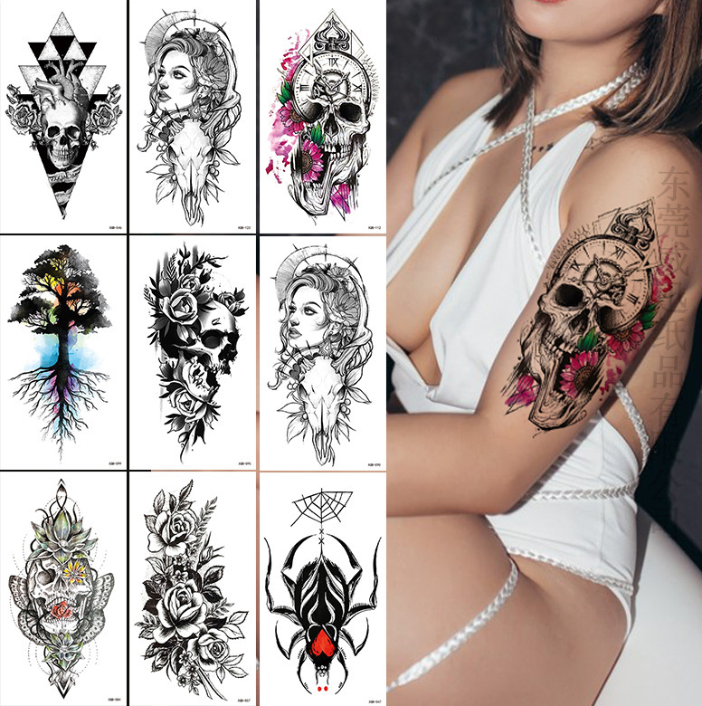 Cross border for small full arm tattoo sticker flower letter animal tattoo sticker tattoo sticker tattoo Cross border for small full arm tattoo sticker flower letter animal tattoo sticker tattoo sticker tattoo
