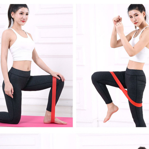 Cross-border special supply of latex resistance rings, yoga rings, fitness elastic pull rings, mini ring sports equipment five-piece set