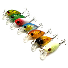 Lure Fishing Bait, Rockin' Little Fat Boy 4g 5cm Mini Lure, Minnow Bait, Luo Fei Hard Bait, Fish Attractant Gear