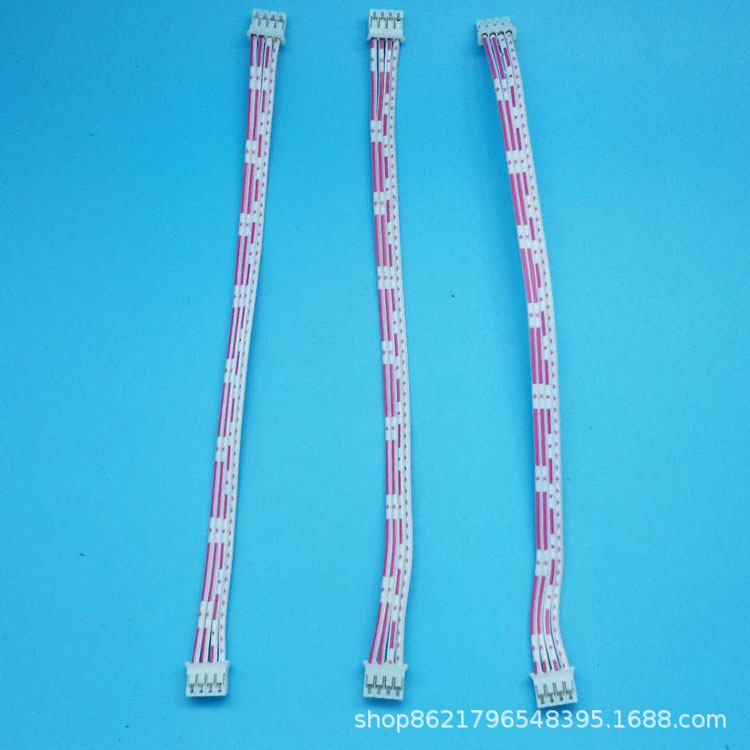 工厂供应红白排线 显示屏线 机顶盒线PH2.0/XH2.54间距端子连接线