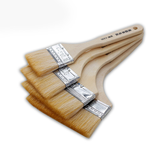 Yabao long handle baking wool brush wooden handle paint brush wool paint brush paint brush barbecue brush