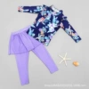 Purple trousers