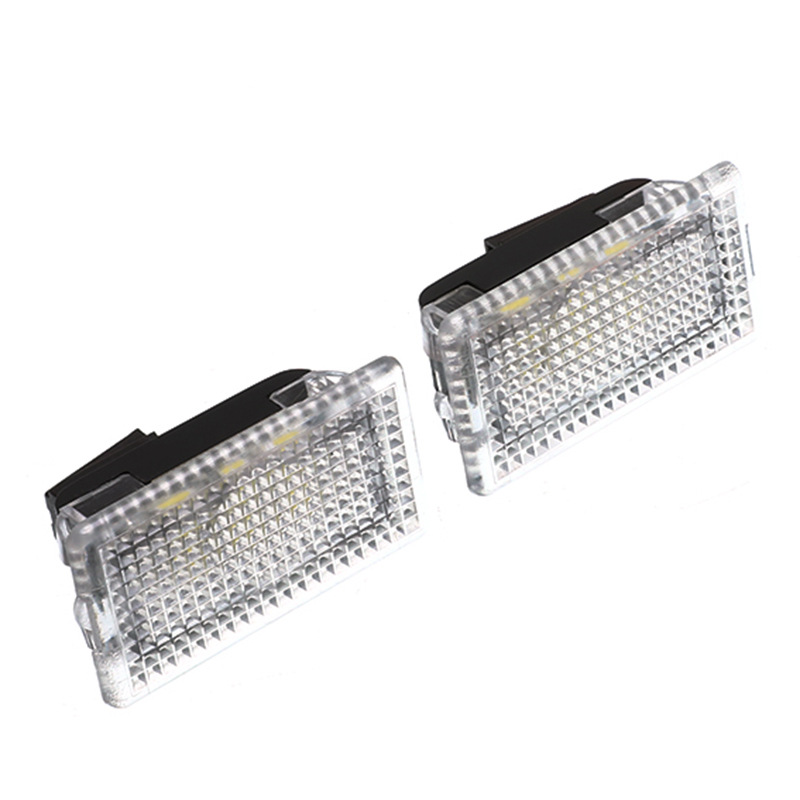 Modelo S Modelo X Modelo 3 aplicable Tesla luz LED pie kick luz del tronco luz de la puerta Luz de bienvenida