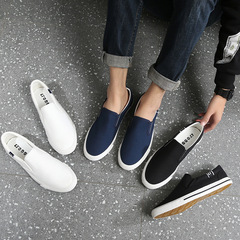 Lutai Spring and Autumn Men's and Women's Casual Shoes Trendy Board Shoes White Shoes Slip-On Shoes Lightweight Breathable Soft Soles Durable Rubber Shoes