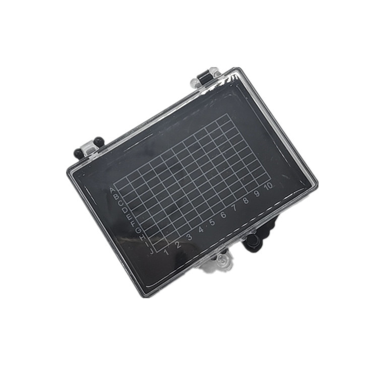 75x55x15mm自吸附胶盒 样品/晶片收纳储存运输防震防尘硅片盒