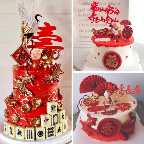 Chinese-style dragon, phoenix, peony, koi fish, swallow silicone molds, Chinese wedding celebration cake decoration chocolate fondant