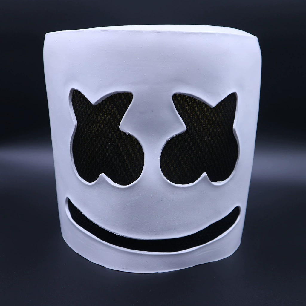 Хэллоуин-маска Eva Marshmello с головной маской маска маска маска маска Нажиматель предлока для танца Хэллоуина