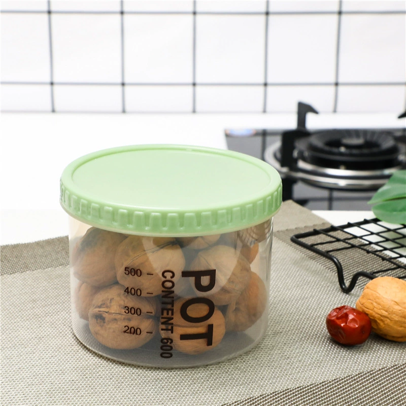 Кухня за пределами границ miscellaneous зерно snack хранение коробка запечатывания можно наложить с прозрачной пластиковой сушкой с крышкой для хранения
