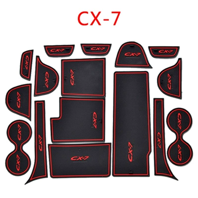 Suitable for Mazda CX-7 door slot mat car interior modification central control armrest box dustproof non-slip decorative accessories