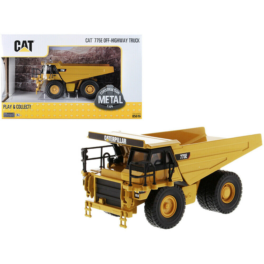 DM Carter CAT 1/64 ingeniería vehículo excavadora cargador de camión de volteo raspador modelo de aleación de juguete variedad