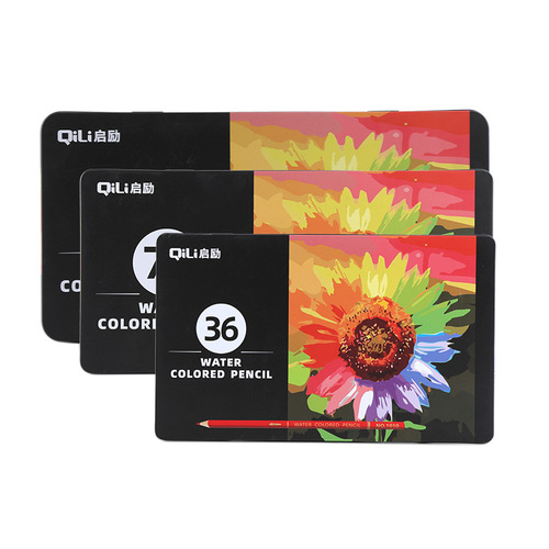 120-color water-soluble colored lead art painting 12-color set colored pencils 72 colors 36-color water-soluble colored lead wholesale