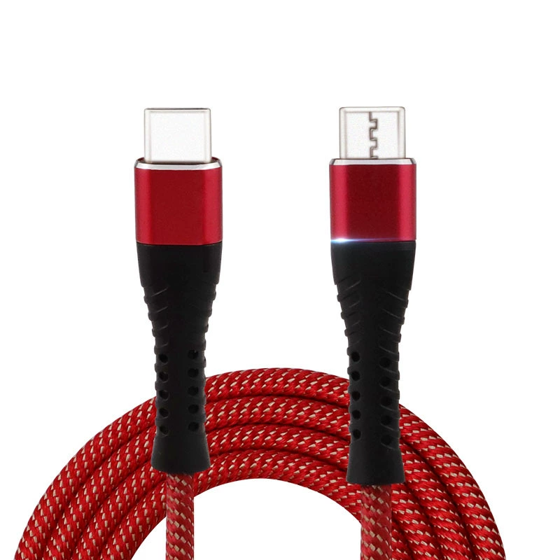 Longyu wholesale PD fast charge data cable Type-C to Type-C large current 60W to 100W fast charge data cable