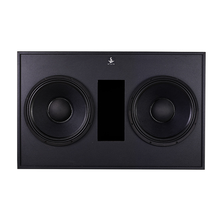 Cine Equipo de audio altavoz de frecuencia ultra baja estudio grande estudio de grabación Estudio Individual Doble subwoofer de 18 pulgadas