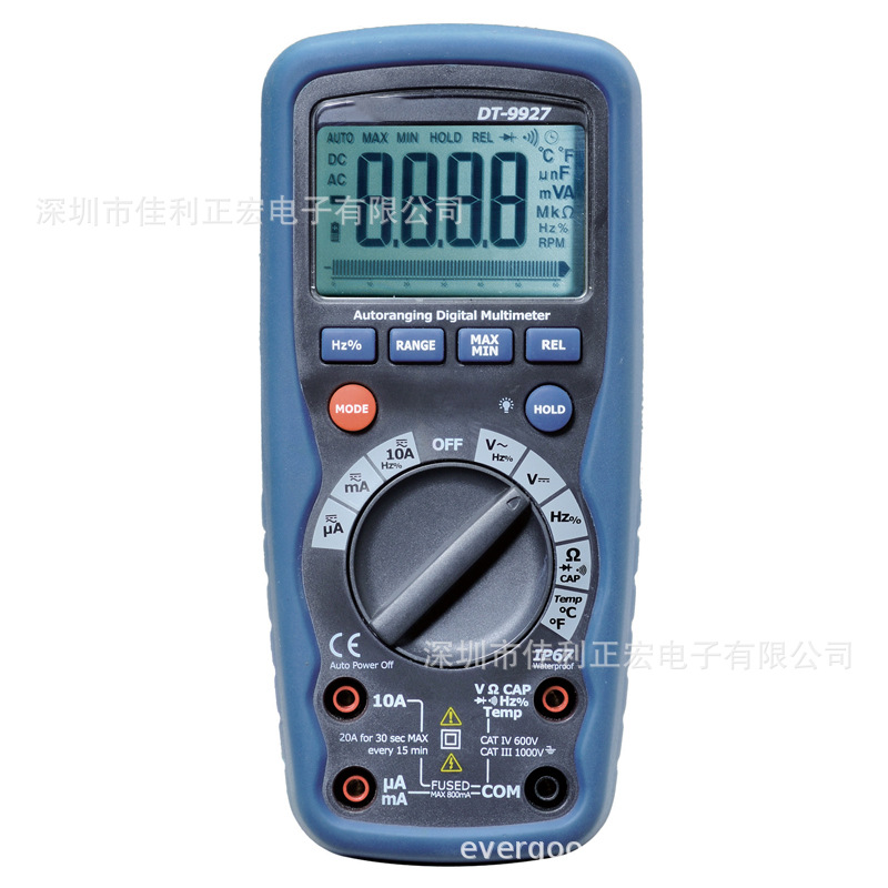 CEM华盛昌DT-9927全保护数字 数显自动量程