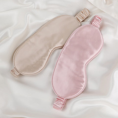 Butterfly embroidery 22 Mumi silk eye mask glossy S style 100% mulberry silk sleep light-blocking breathable eye mask wholesale