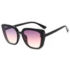 Fashionable sunglasses, retro brand glasses, European style, internet celebrity, simple and elegant design, cat's eye