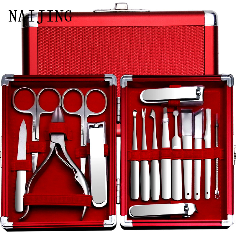 매니큐어 세트 알루미늄 케이스 16 종 세트