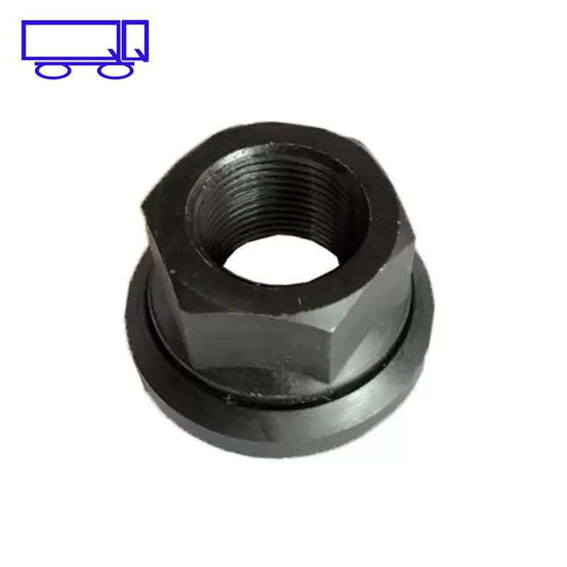 厂家轮毂组合螺母 过通止规带垫圈螺帽 combine nut washer
