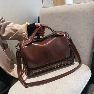 Trend fashionable elegant bag strap one shoulder, genuine leather