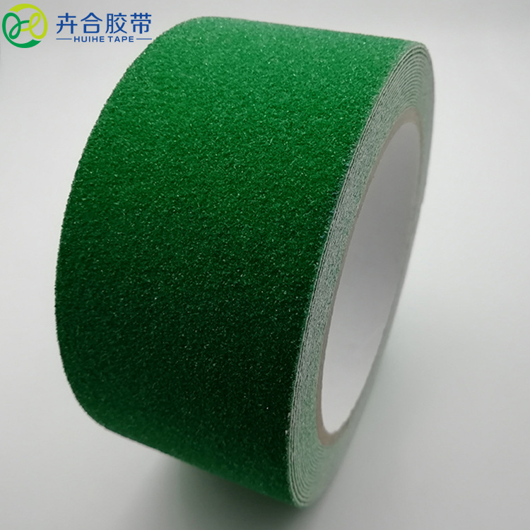 批发地面台阶绿色防滑胶带自粘楼梯防滑条防水耐磨运动器材磨砂贴