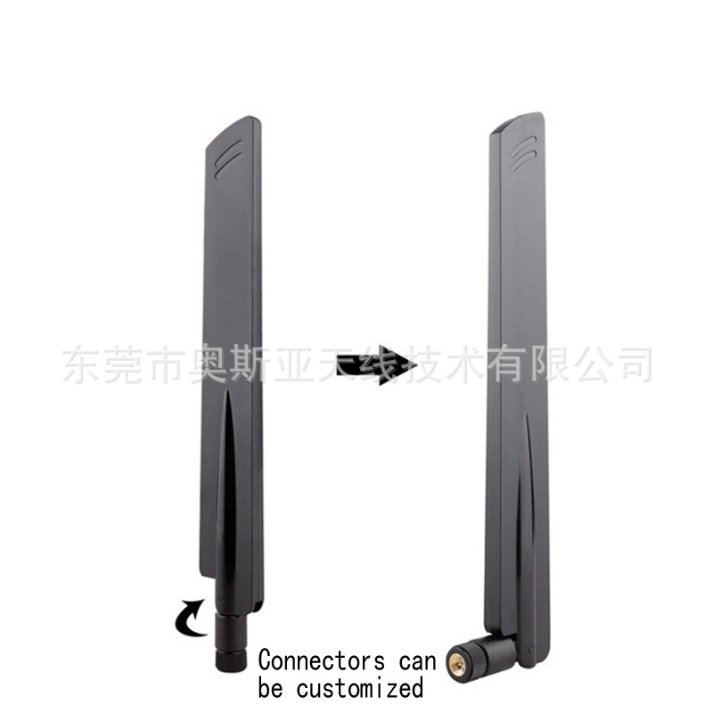 3G无线通信外置GSM大刀形扁状天线支持2G GPRS或定其它频率