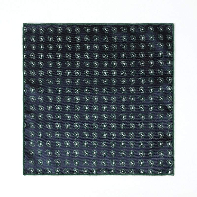 Corbata de hombre bufanda cuadrada pequeña al por mayor moda coreana de todo fósforo tendencia retro bordado patrón traje bufanda de bolsillo