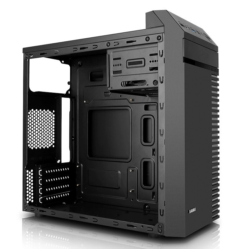 Портативный деловой компьютерный корпус Sama/ Shangying (черный) USB3.0/поддержка материнской платы M-ATX