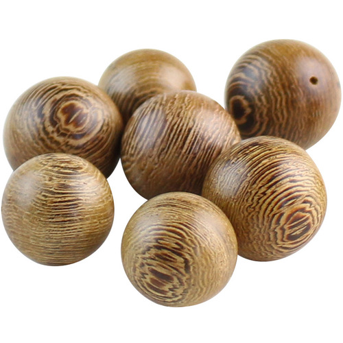 Manufacturer wholesale African chicken wing wood loose beads tee wooden diy beads bracelet jewelry accessories material has been punched