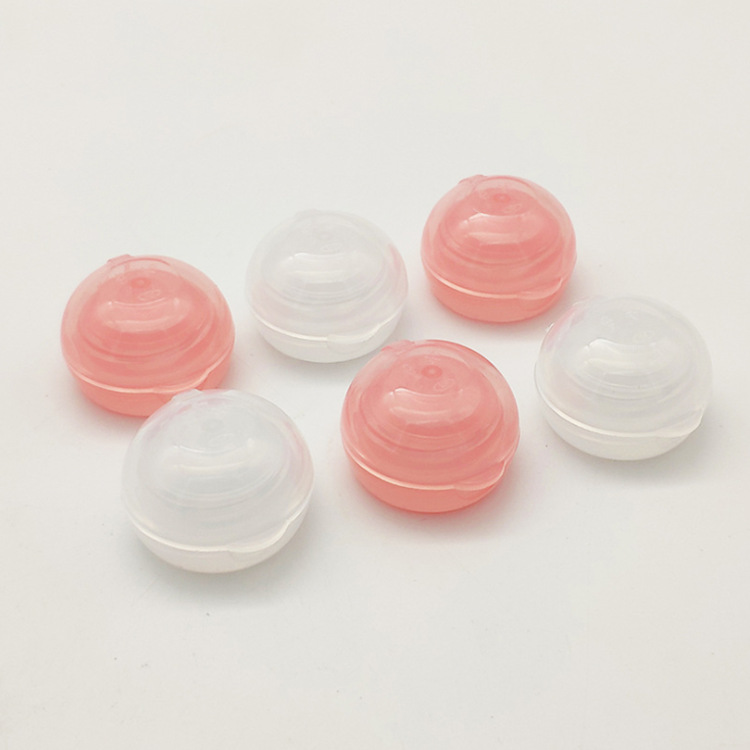 20牙圆头球型盖 香水盖 蘑菇头盖 塑料圆球盖 圆头玻珠翻盖蝴蝶盖