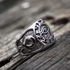 Fashionable ring, men's retro accessory stainless steel, jewelry, European style