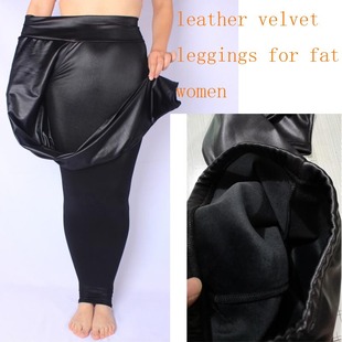 2022 European and American Women's Imitation Leather Leggings Slim Fit High Waist Imitation Leather Pants 240 Jin Chubby Sister Wear Slim Leggings