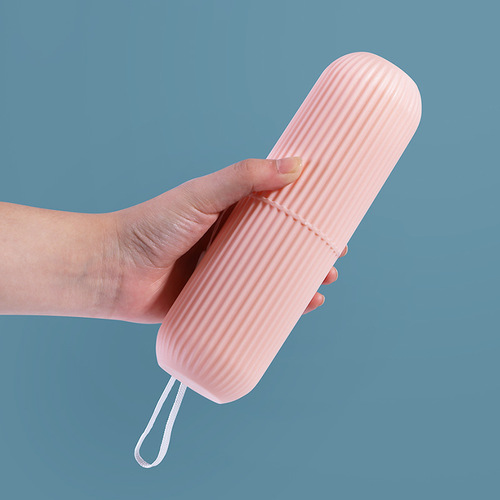 Portable travel toothbrush and toothbrush storage box set creative simple couple mouthwash cup toothbrush toothbrush cup