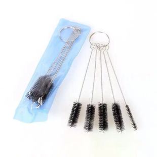 Factory production wholesale free shipping brush 5-piece cleaning brush combination accessories needle nozzle brush tattoo cross-border mini