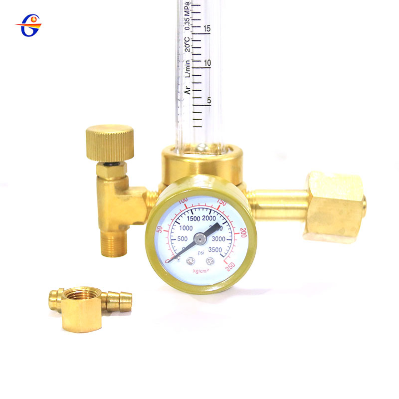 全铜GW-191系列流量计式  氩气减压阀  氩焊机用减压器