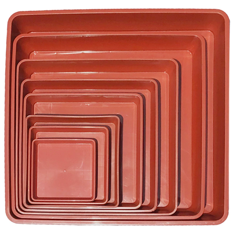 Квадратный лоток горшок нижний лоток для воды основание горшка может хранить лоток для воды сосуд пластиковый лоток может быть нулевой партии