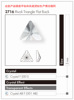 Genuine Swarov 2716 Scoop Triangle Silver Primers & Gray Drilling Austrian Crystal Accessories