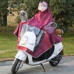 電動車摩托車雨衣加厚加長成人騎行戶外牛津布雨披電瓶車商丘雨衣