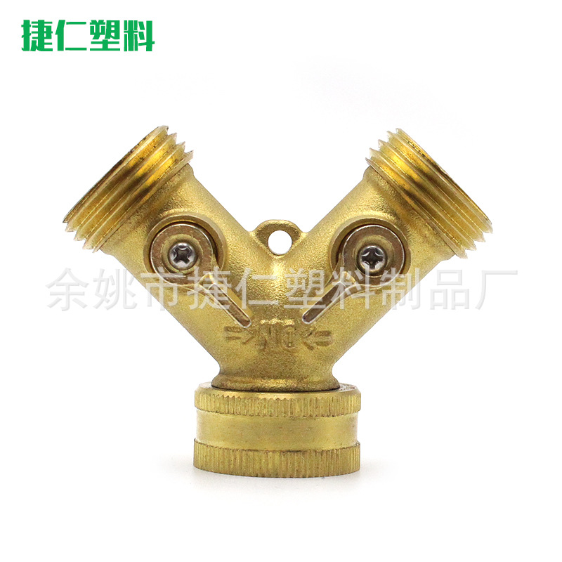 全铜燃气球阀内外丝天然气阀门家用煤气开关三通燃气阀全通径