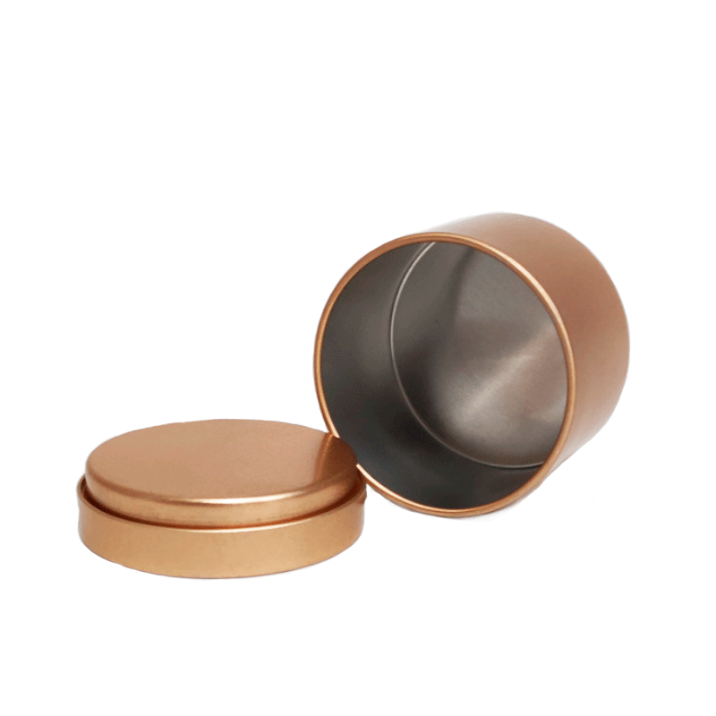 圣诞蜡烛盒 50g克香薰蜡烛茶叶铝罐  50*40mm生茶茶叶包装铝罐