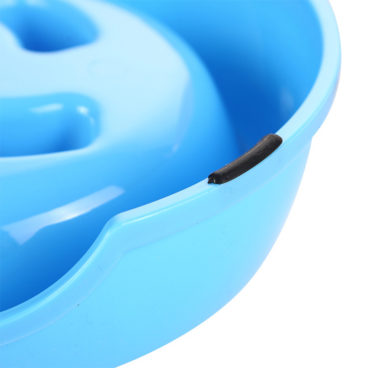 En stock nuevo tazón para mascotas exóticas color multi-Elección anti-estrangulamiento tazón de comida lenta para mascotas anti-obesidad ayuda salud Slow Food