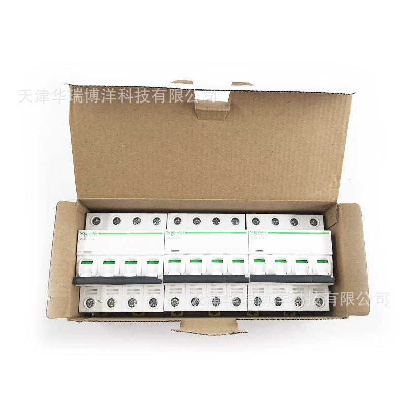 IC65N微型断路器A9F18401空气开关IC65N 4P C1A漏电保护器