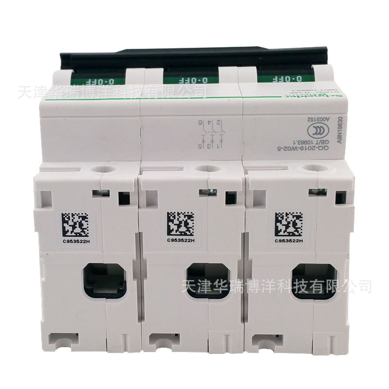 C120小型断路器C120H 3P D125A空气开关A9N19830漏电保护器