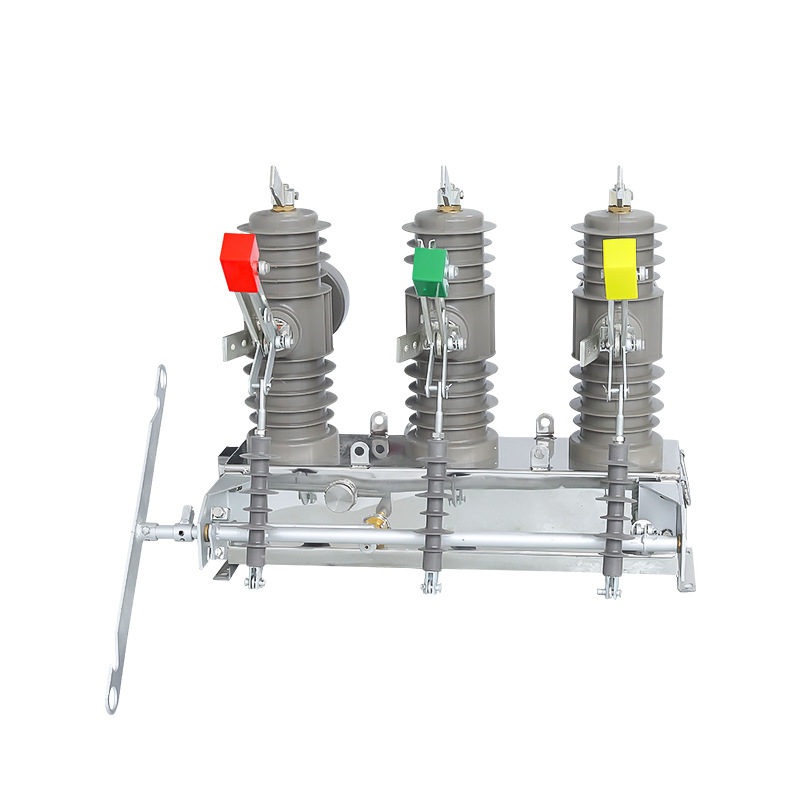 ZW43-12/T630A户外柱上真空断路器10kv开关电动带隔离刀闸开关