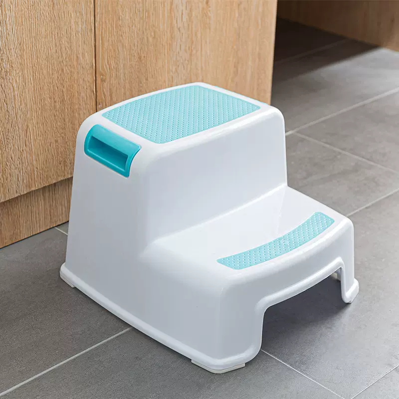 双层儿童垫脚凳家用宝宝踩脚凳子洗手台阶洗脸小板凳防滑脚踏站凳