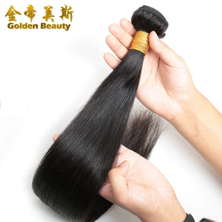 欧美发帘straight brazilian hair人发直发巴西发human hair weft