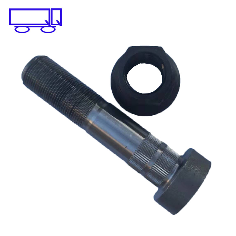 汽车轮胎螺丝现货供应 北奔前轮毂轮胎螺丝 刹车鼓轮胎螺丝改装