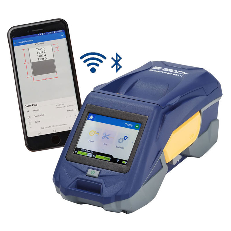 BradyPrinter M611�������ߵ��»����ʶʵ���ұ�ݱ�ǩ��ӡ��