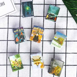 厂家直销娃娃屋配件diy微缩模型玩具仿迷你杂志童话漫画小书B203