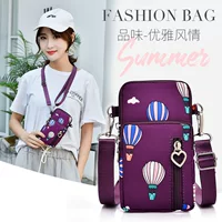 Small Crossbody Phone Bag, 6.5" Compatible, One-Shoulder/Wrist Convertible Strap